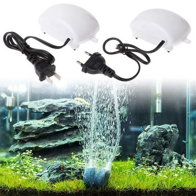 Plug Aquarium Air Pump Fish Tank Increasing Oxygen Pump Soft Pump Ultra Silent Aquarium Air Pump Fish Tank Hose Air Stone