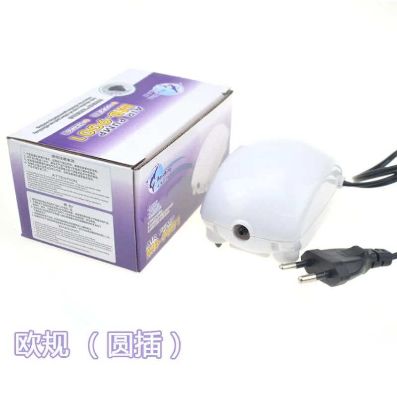 Plug Aquarium Air Pump Fish Tank Increasing Oxygen Pump Soft Pump Ultra Silent Aquarium Air Pump Fish Tank Hose Air Stone