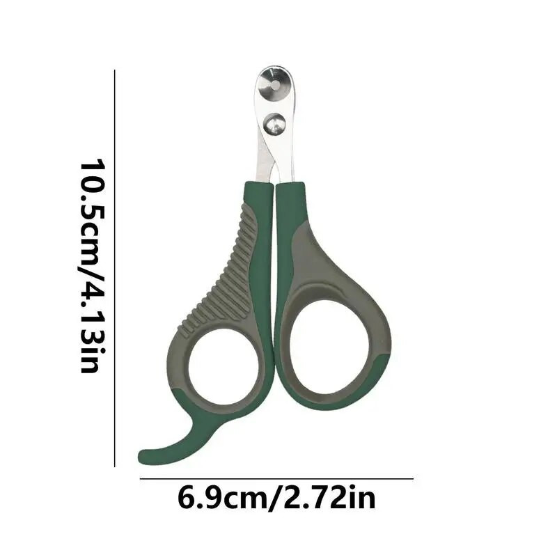 Profesionalne neklizajuće ručke Škare za nokte kućnih ljubimaca Izbjegavajte prekomjerno rezanje Škare od nehrđajućeg čelika Mačka Pas Za njegu kandži Dotjerivanje
