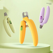 1 tk armsad banaanikujulised lemmiklooma küünelõikurid kasside maniküüri tööriistad lemmikloomadele spetsiaalsed küünekäärid koerte ilu- ja puhastustooted
