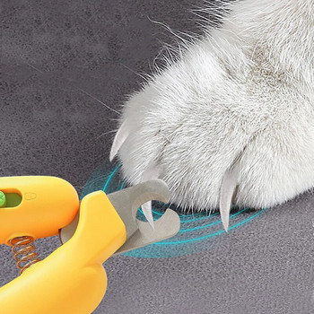 1 бр. Сладка ножица за нокти на домашни любимци във формата на банан Инструменти за котешки маникюр Специализирани ножици за нокти за домашни любимци Продукти за красота и почистване на кучета