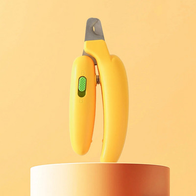 1 tk armsad banaanikujulised lemmiklooma küünelõikurid kasside maniküüri tööriistad lemmikloomadele spetsiaalsed küünekäärid koerte ilu- ja puhastustooted