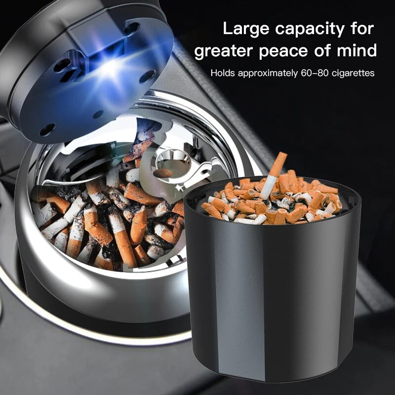 Auto sigareti tuhatoos LED-valgustusega kaasaskantav eemaldatav sõiduki tuhatoos Kia GT LINE Sportage Ceed Picanto Rio ProCeed Niro K7 K5 jaoks