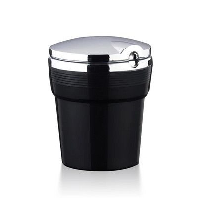 Univerzális autós hamutartó Led lámpákkal borítással Kreatív egyéniség fedett autó az autó belsejében többfunkciós autó kellékek Új