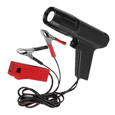12 V automātiskās gaismas indikators LED induktīvās dzinēja laika gaismas aizdedzes iestatīšanas pistoles aizdedzes svece induktīvās laika gaismas dzinēja remonta rīks
