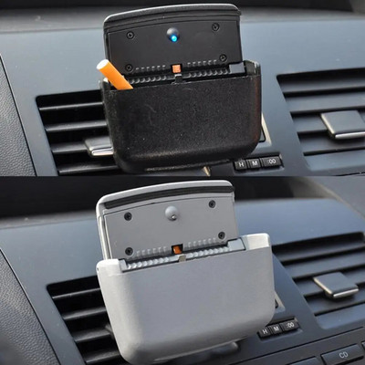Пластмаса, забавяща горенето за автомобилен изход за въздух Пепелник за кола Едноцветен комплект запалки Разглобяем за автомобилен изход за въздух