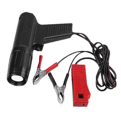 12V Car Motorcycle Ignition Timing Light Strobe Lamp LED Inductive Engine Timing Light Ignition Timing Gun Auto Diagnostic Tool