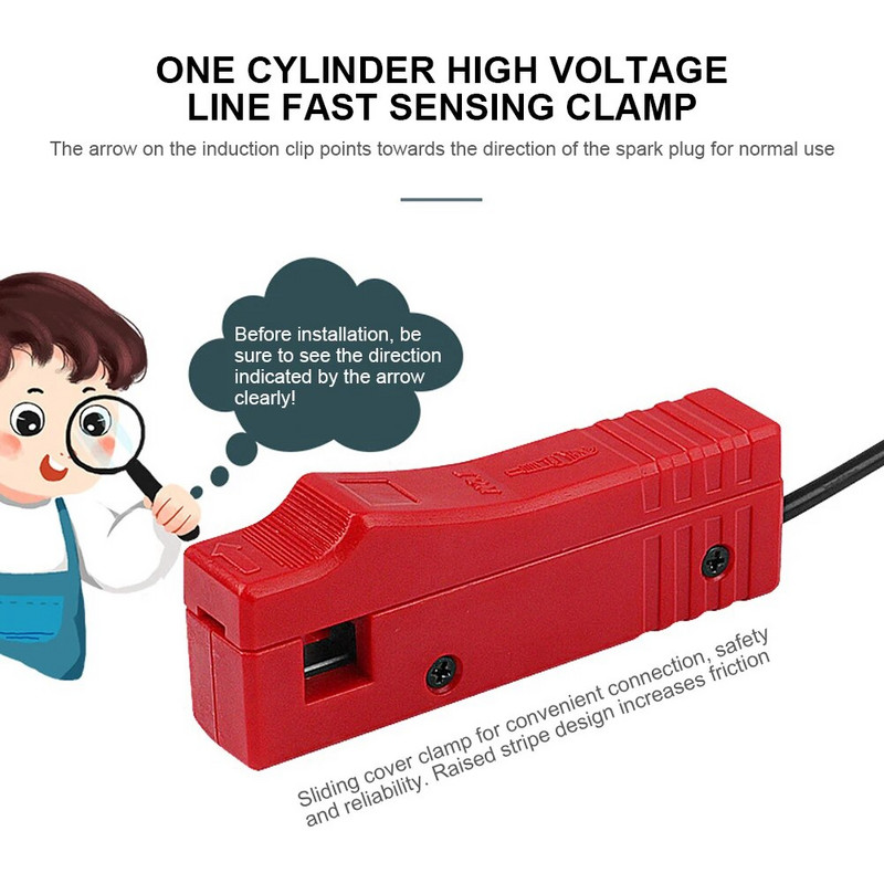 12 V auto mootorratta süüte ajastustuli LED-induktsioonmootori ajastustuli süüte ajastuspüstol Automaatdiagnostika tööriist