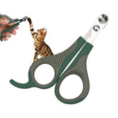 Csúszásmentes fogantyúk macska körömvágó olló, elkerülje a túlvágást kis kutyának, macskának, professzionális kölyökkutya körömvágó olló