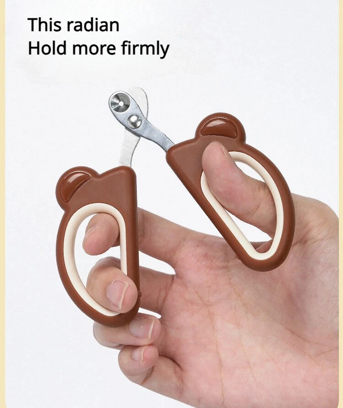 Kačių šunų nagų kirpimo mašinėlės Apvalios skylės padėties nustatymo žirklės pradedantiesiems profesionalūs nagų kirpimo įrankiai Naminių kačiukų valymo reikmenys