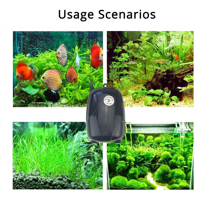 Untrla Silent Aquarium gaisa sūknis kompresors skābekļa sūknis ūdens aerators zvejas tvertnei Productos Para Acuarios piederumu komplekts