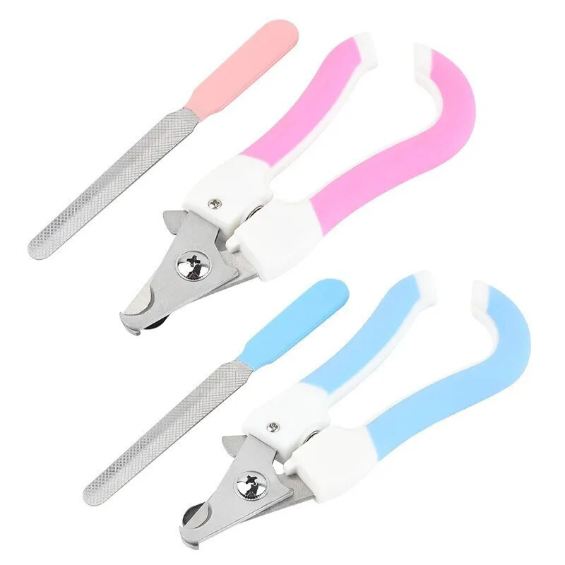 Νυχοκόπτη κατοικίδιων ζώων με νυχοκόπτη μεγάλου μεγέθους για σκύλους Νυχοκόπτη πολυλειτουργικό ψαλίδι περιποίησης από ανοξείδωτο ατσάλι