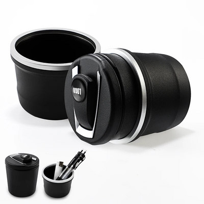 Τασάκι αυτοκινήτου τσιγάρου Φωτιστικό LED Φορητό Αποσπώμενο για MINI WORKS Cooper One JCW Countryman Clubman Cabrio Paceman Clubvan