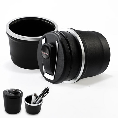 Τασάκι αυτοκινήτου τσιγάρου Φωτιστικό LED Φορητό Αποσπώμενο για MINI WORKS Cooper One JCW Countryman Clubman Cabrio Paceman Clubvan