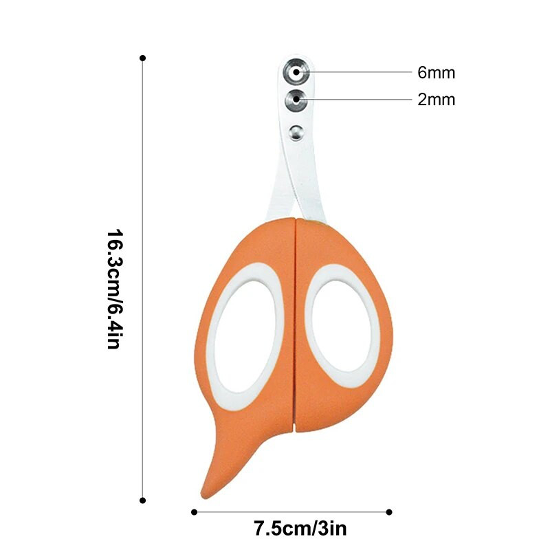 Νυχοκόπτη γάτας Αποτρέπει τις γρατσουνιές Νυχοκόπτη σκύλου Προϊόντα για κατοικίδια Ψαλίδι διπλής στρογγυλής τρύπας γενικής χρήσης για γάτες και σκύλους