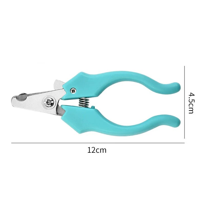 Suņu kaķu nagu šķēres Profesionāls mājdzīvnieku nagu griezējs mazam suņa kaķim, nerūsējošā tērauda nagu trimmeris kucēnu kopšanas kopšanas rīki