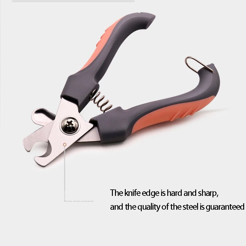 Ψαλίδι νυχιών για κατοικίδια από ανοξείδωτο ατσάλι Επαγγελματικά νυχοκόπτες Labor Saving Nail Scissors Γάτα Beauty Cleaning Appliances