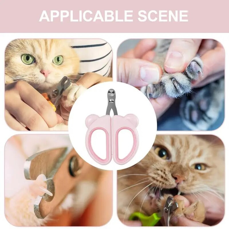 Kaķu nagu grieznes nagu grieznes mājdzīvniekiem Pārnēsājamiem dzīvniekiem kopšanas rīks ar apaļu caurumu dizainu suņa kaķa putna truša nagiem