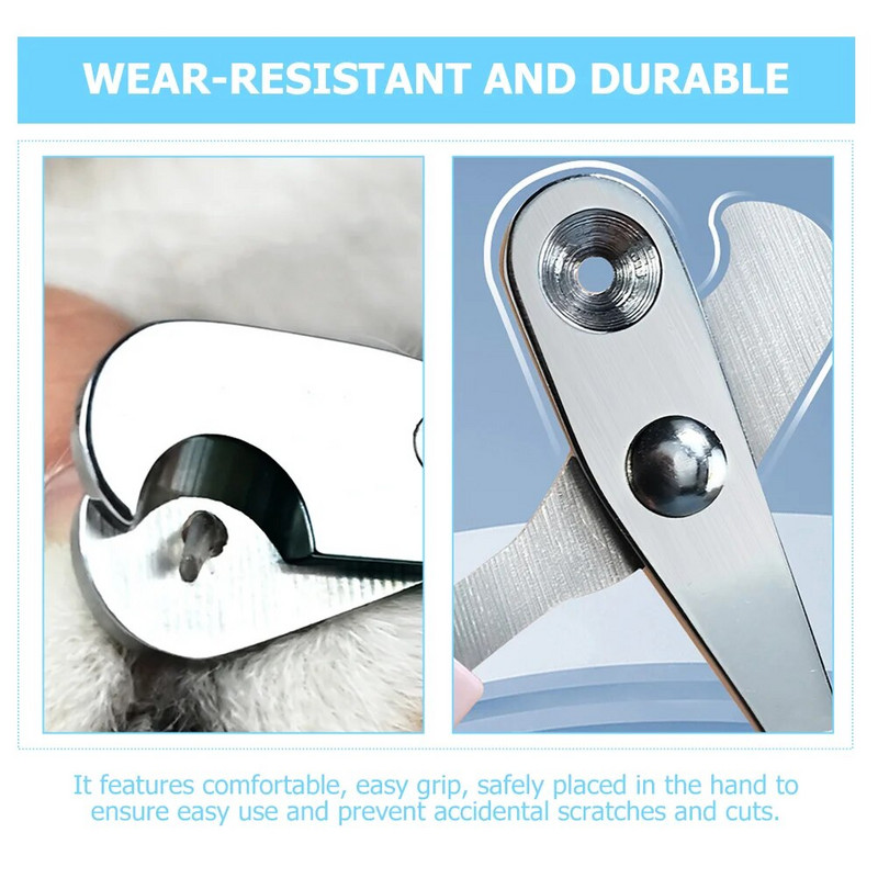 Νυχοκόπτη Φορητό ψαλίδι σκύλου, Βολικό ανοξείδωτο ατσάλι, ψαλίδι για κατοικίδια