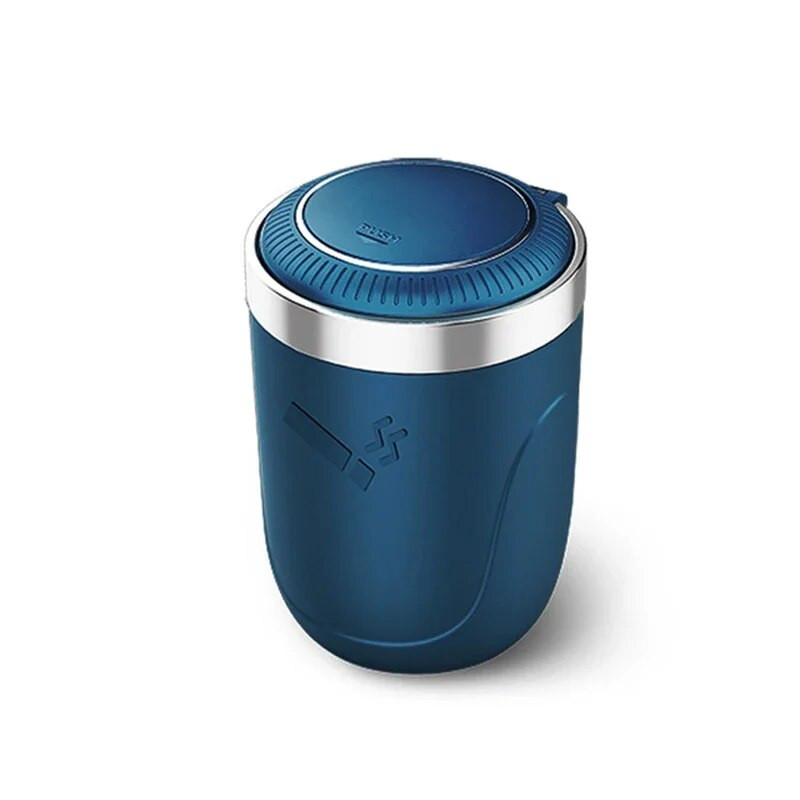 Autóbelső dekoráció kreatív új termék push típusú multifunkcionális autós hamutartó Piros Fekete Kék