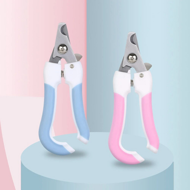 Profesionāls mājdzīvnieku nagu griezējs, nerūsējošā tērauda suņu kaķu nagu griezējs, darbu taupošs nagu griezējs Ērti mājdzīvnieku kopšanas piederumi