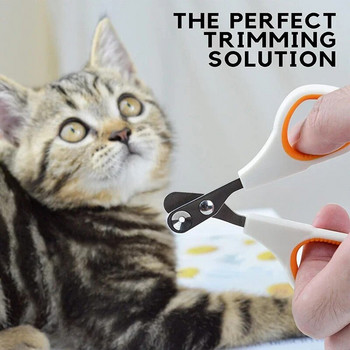 Професионален инструмент за подстригване с кръгъл отвор за домашни любимци, нокторезачки и тримери, ножици за малки кучета и котки