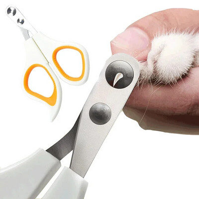 Професионален инструмент за подстригване с кръгъл отвор за домашни любимци, нокторезачки и тримери, ножици за малки кучета и котки