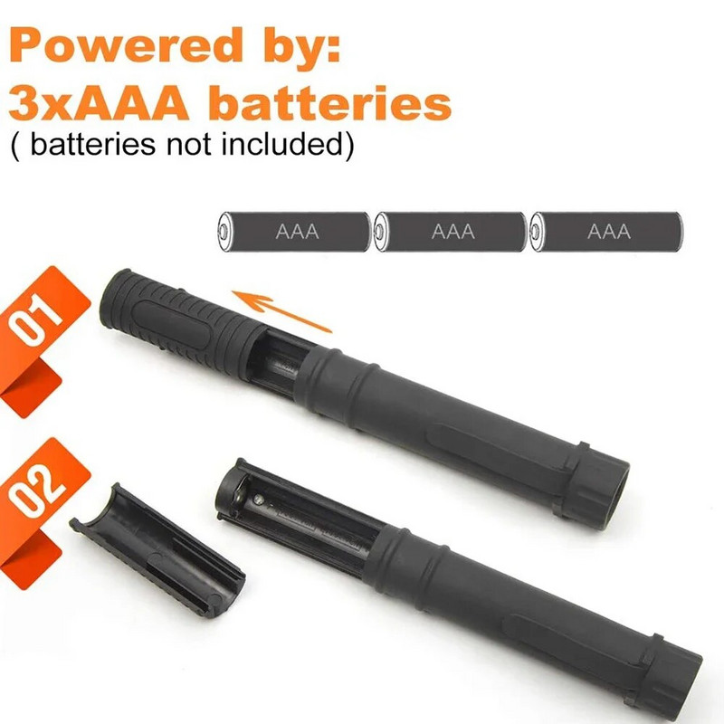 6000 liumenų COB LED darbinis žibintuvėlis, magnetinis pagrindas ir spaustukas, daugiafunkcinis kišeninis rašiklio apšvietimas, apžiūros darbo žibintas automobilio remonto įrankis