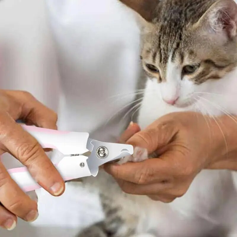 Ψαλίδι νυχιών κατοικίδιων ζώων Νυχάκια νυχιών γάτας Νυχοκόπτες κοπής Νυχοκόπτες επαναχρησιμοποιήσιμες νυχοκόπτες νυχιών ζώων με προστατευτικό για σκύλους