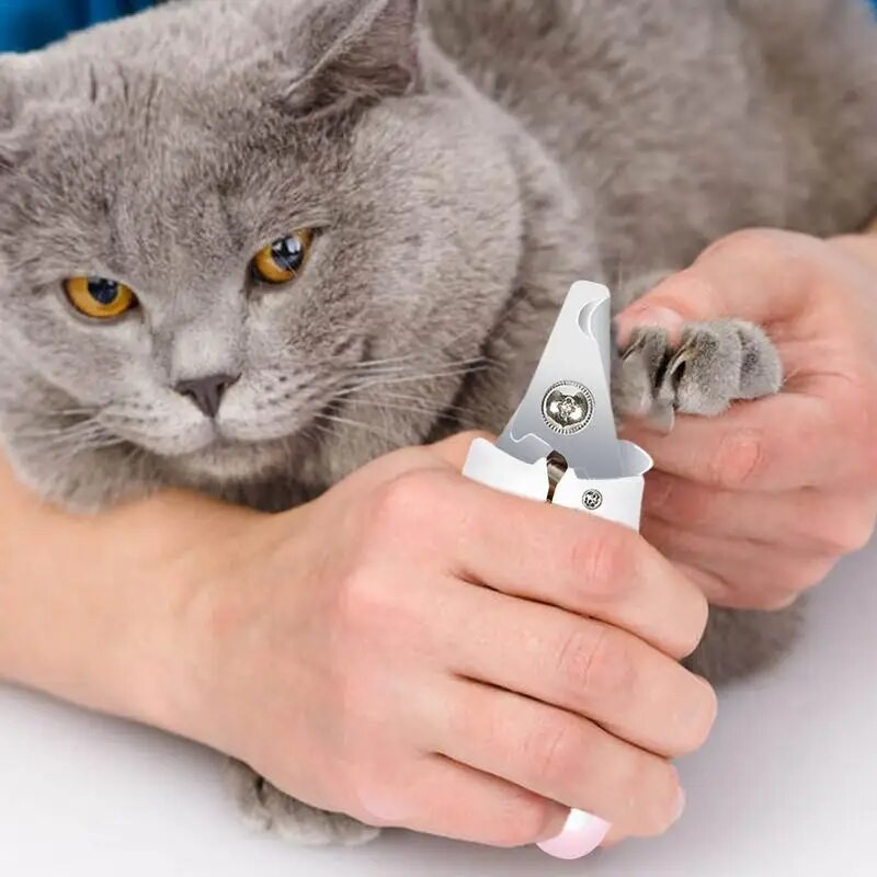 Ψαλίδι νυχιών κατοικίδιων ζώων Νυχάκια νυχιών γάτας Νυχοκόπτες κοπής Νυχοκόπτες επαναχρησιμοποιήσιμες νυχοκόπτες νυχιών ζώων με προστατευτικό για σκύλους