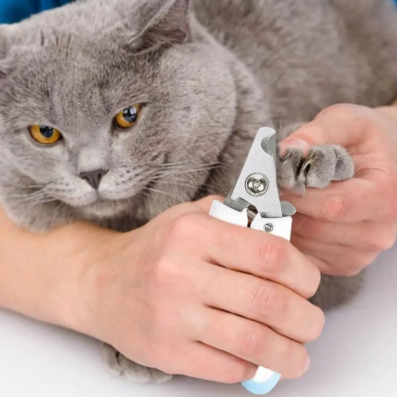 Ψαλίδι νυχιών κατοικίδιων ζώων Νυχάκια νυχιών γάτας Νυχοκόπτες κοπής Νυχοκόπτες επαναχρησιμοποιήσιμες νυχοκόπτες νυχιών ζώων με προστατευτικό για σκύλους
