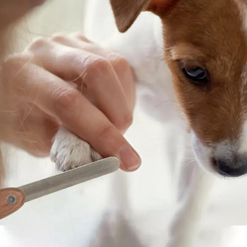 Λίμα νυχιών κατοικίδιων ζώων Εξοπλισμός περιποίησης για σκύλους Αξεσουάρ νυχοκόπτη κατοικίδιων ζώων για σκύλους γάτας Ζώων που γυαλίζουν τη λίμα Εργαλείο για Puppy Paws Supplies