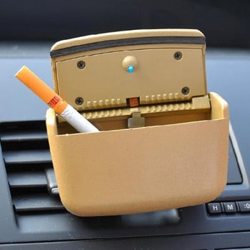 Τασάκι αυτοκινήτου γενικής χρήσης με φώτα Led Φορητός Φορητός δίσκος τέφρας χωρίς καπνό με κάλυμμα Creative πολυλειτουργικά προμήθειες αυτοκινήτου