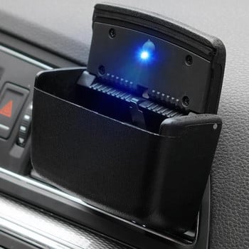 Τασάκι αυτοκινήτου γενικής χρήσης με φώτα Led Φορητός Φορητός δίσκος τέφρας χωρίς καπνό με κάλυμμα Creative πολυλειτουργικά προμήθειες αυτοκινήτου
