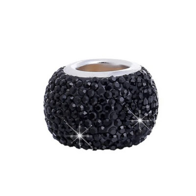 Universālie kristāla Rhinestone automašīnas sēdekļa galvas balsta gredzenu apkakles dekoru piekariņi Diamond Bling automašīnu interjera aksesuāri sievietēm, meitenēm