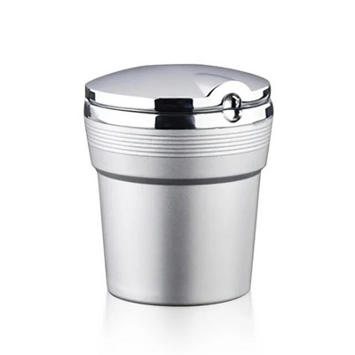 Universāls automašīnas pelnu trauks ar LED gaismām ar vāku Radoša personība, pārklāta automašīna Automašīnas iekšpuse Daudzfunkciju auto piederumi Jauns