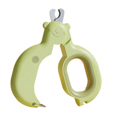 Kassiküünelõikur küülikulõikuri küülikulõikur Premium LED-valgustusega lemmikloomade küünekäärid roostevabast terasest teraga ergonoomiline käepide, mis sobib ideaalselt koertele