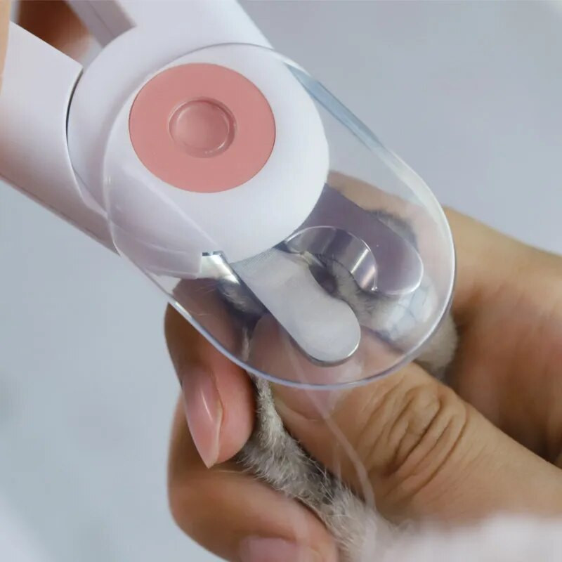 HOOPET Professionaalne lemmiklooma kassi koerte küünelõikur roostevabast terasest hoolduskäärid, küünekäärid, valgusega küünekäärid