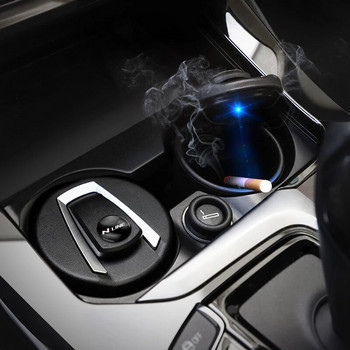 Τασάκι τσιγάρου αυτοκινήτου Φωτιστικό LED Φορητό Αποσπώμενο για Hyundai I30 I20 IX35 Accent Tucson Elantra Getz Genesis Sonata