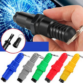 Automašīnas drošības āmurs Auto avārijas stikla loga lauzējs drošības jostas griezējs dzīvības glābšanas automašīnas avārijas avārijas āmurs izdzīvošanas svilpe