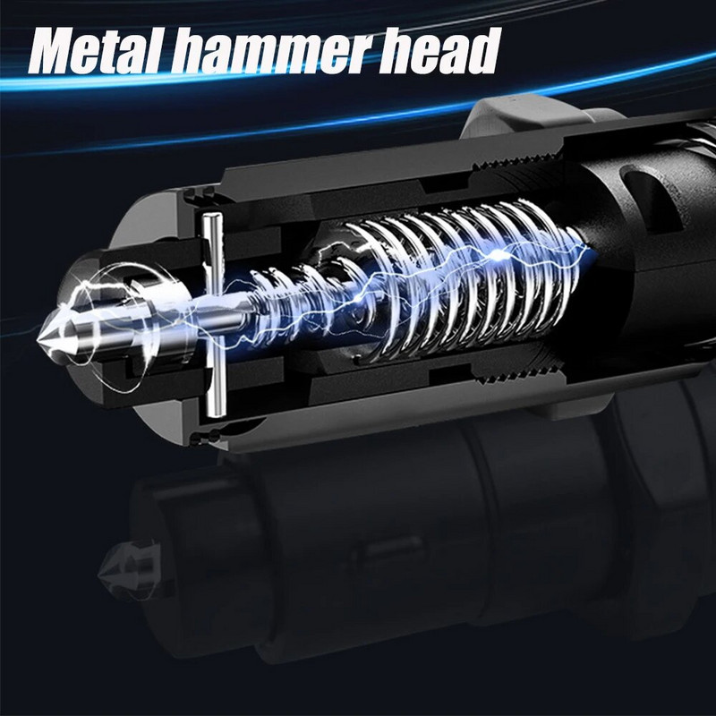 Automašīnas drošības āmurs Auto avārijas stikla loga lauzējs drošības jostas griezējs dzīvības glābšanas automašīnas avārijas avārijas āmurs izdzīvošanas svilpe