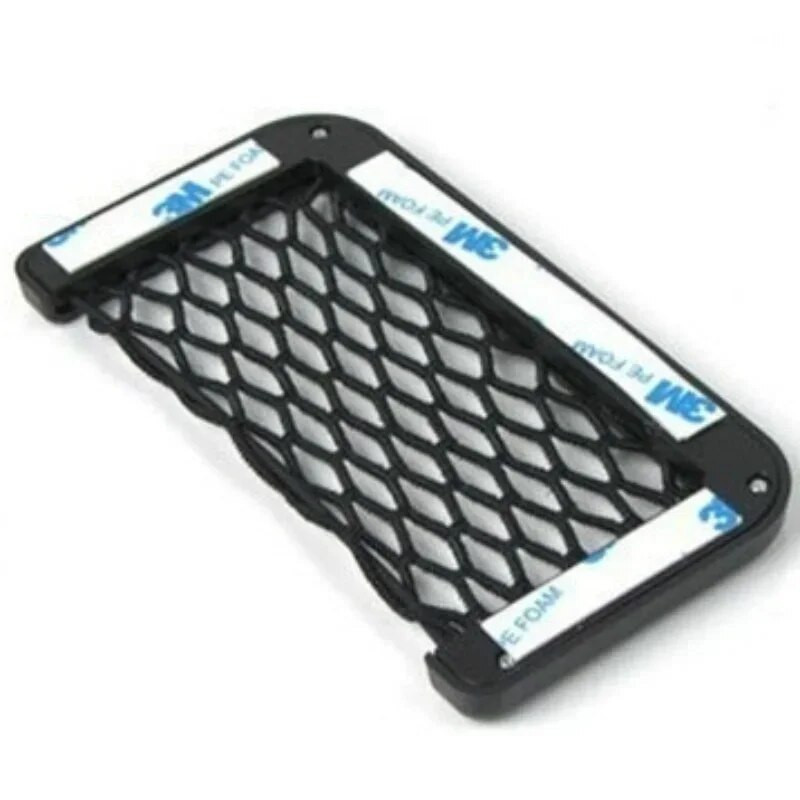 Automašīnas glabāšanas soma Tīkla kabatas aksesuāri meitenēm Automašīnas piekarināmais ornaments var novietot tālruņa maiņas karti