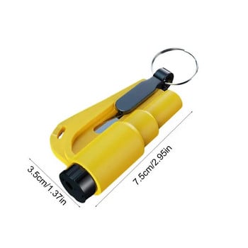 Θραύση τζαμιών αυτοκινήτου Escape Auto Glass Window Breaker 2 σε 1 Vehicle Safety Tool Escape Hammer για βλάβη ηλεκτρικού συστήματος