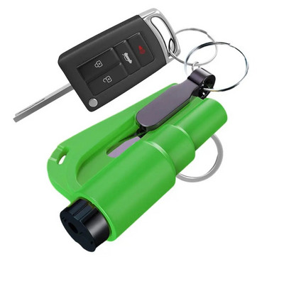 Automašīnas logu lauzējs Escape Auto stikla logu lauzējs 2 vienā transportlīdzekļa drošības rīks Escape āmurs elektriskās sistēmas atteicei