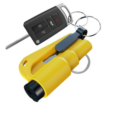 Automašīnas logu lauzējs Escape Auto stikla logu lauzējs 2 vienā transportlīdzekļa drošības rīks Escape āmurs elektriskās sistēmas atteicei