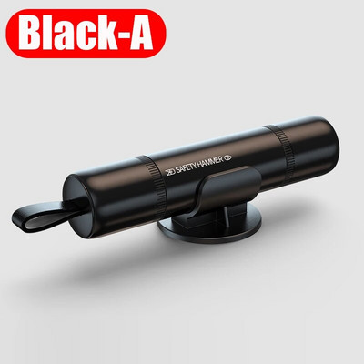 2 in 1 Automašīnas drošības āmurs, avārijas stikla lauzējs, sagriež drošības jostu, augstas cietības volframa tērauda glābšanas rīks, auto piederumi