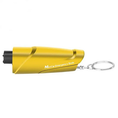 Automašīnas izsists logs, āmurs, drošības jostas griezējs, drošības siksnas griezējs, glābšanas un glābšanas rīki, automātiskais logu stikls, mini pārnēsājams atslēgu piekariņš Lifesavin