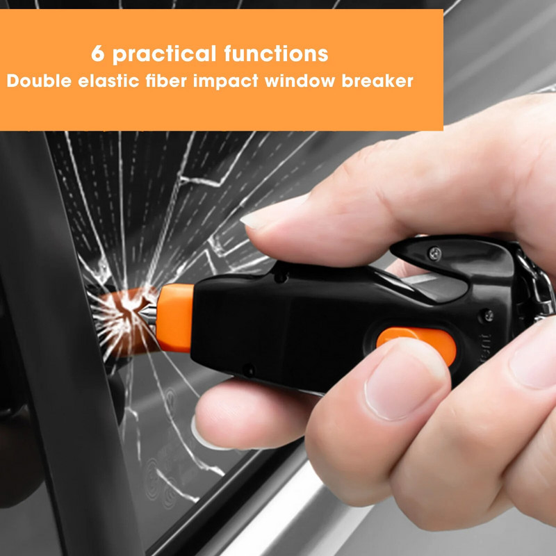 Escape Hammer Razbijač prozora Rezač sigurnosnog pojasa Čekić Sigurnosni čekić za hitne slučajeve Vanjski alat za spašavanje života