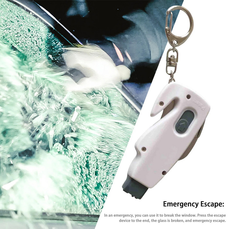 4 vienā pārnēsājams automašīnas avārijas evakuācijas rīks, izsists logs, āmurs drošības jostas griezējs, riepas raksts caurumu lineāls caurumu lauzējs jaunākais