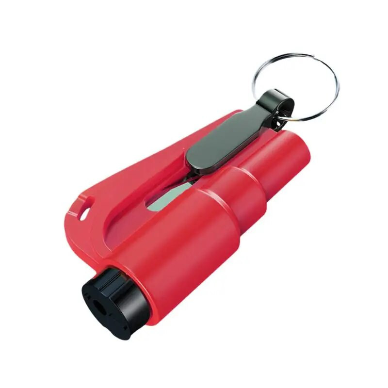 Āmurs iebūvēts griezējs Transportlīdzekļa drošības rīks Automotive Escape Āmurs Auto Logu Stikla Escape Auto Fire Rollover Electric